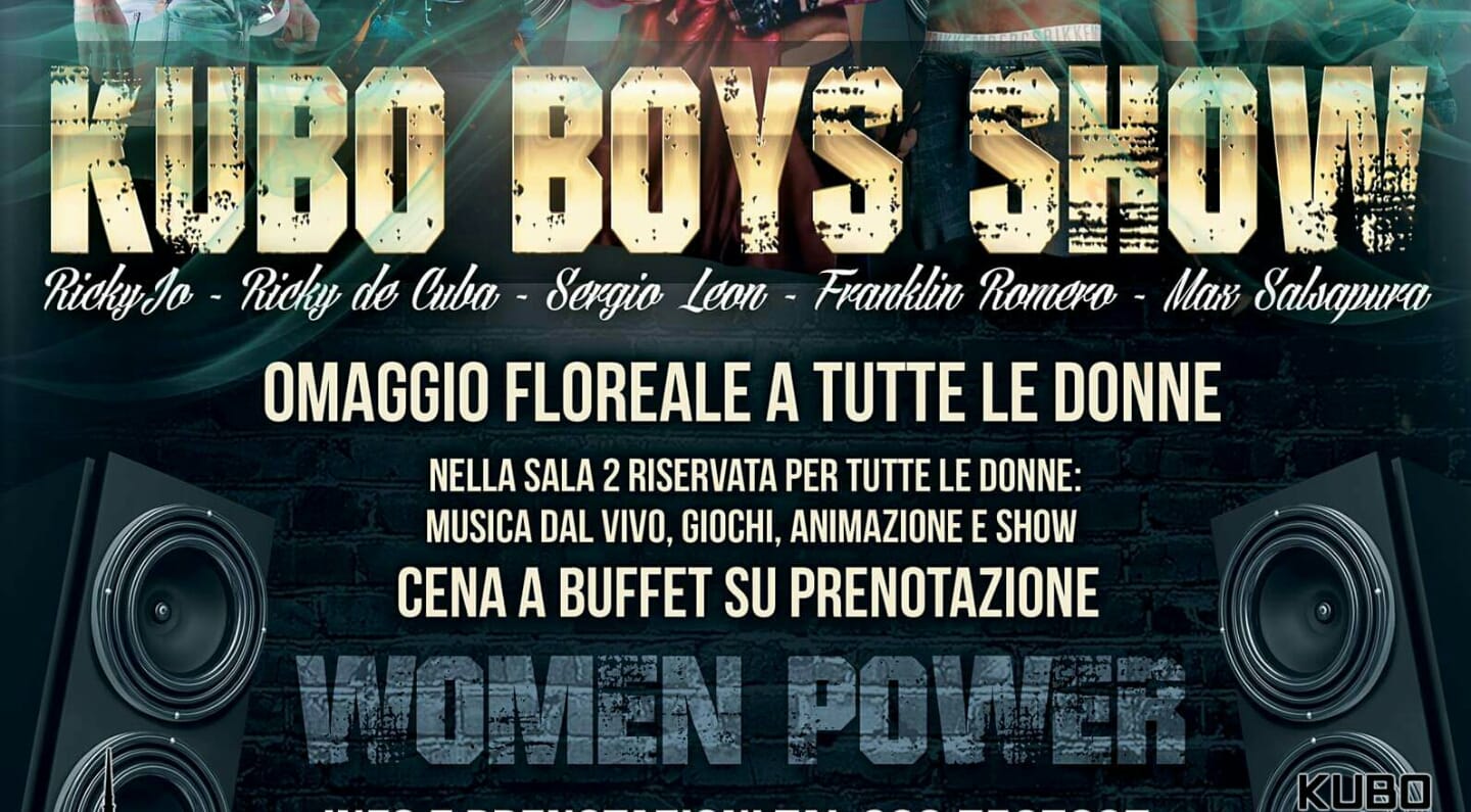 VENERDÌ 8 MARZO