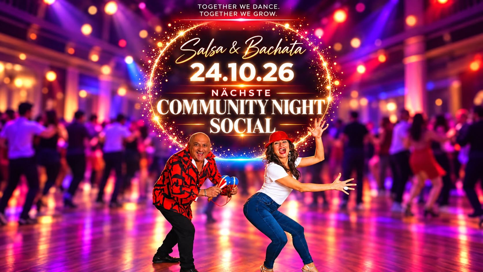 🔥 SALSA, BACHATA & DJ WILBER BERLIN, WIR HABEN EIN DATE! 💃🪩 CUMBANCHA SOCIAL 24.10.