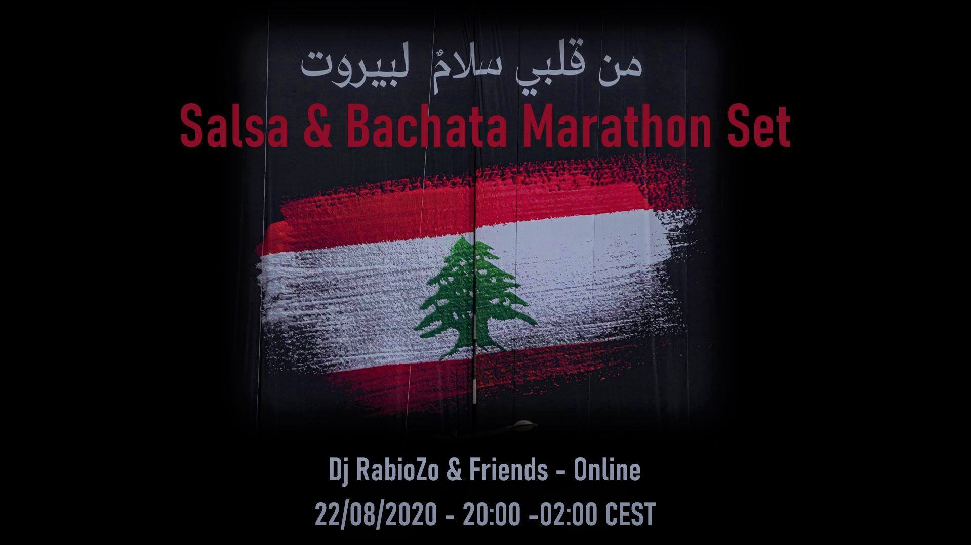 Salsa & Bachata Marathon Vinyl set for the victims of Beirut