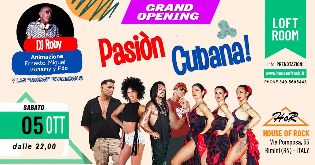 HoR Pasion Cubana