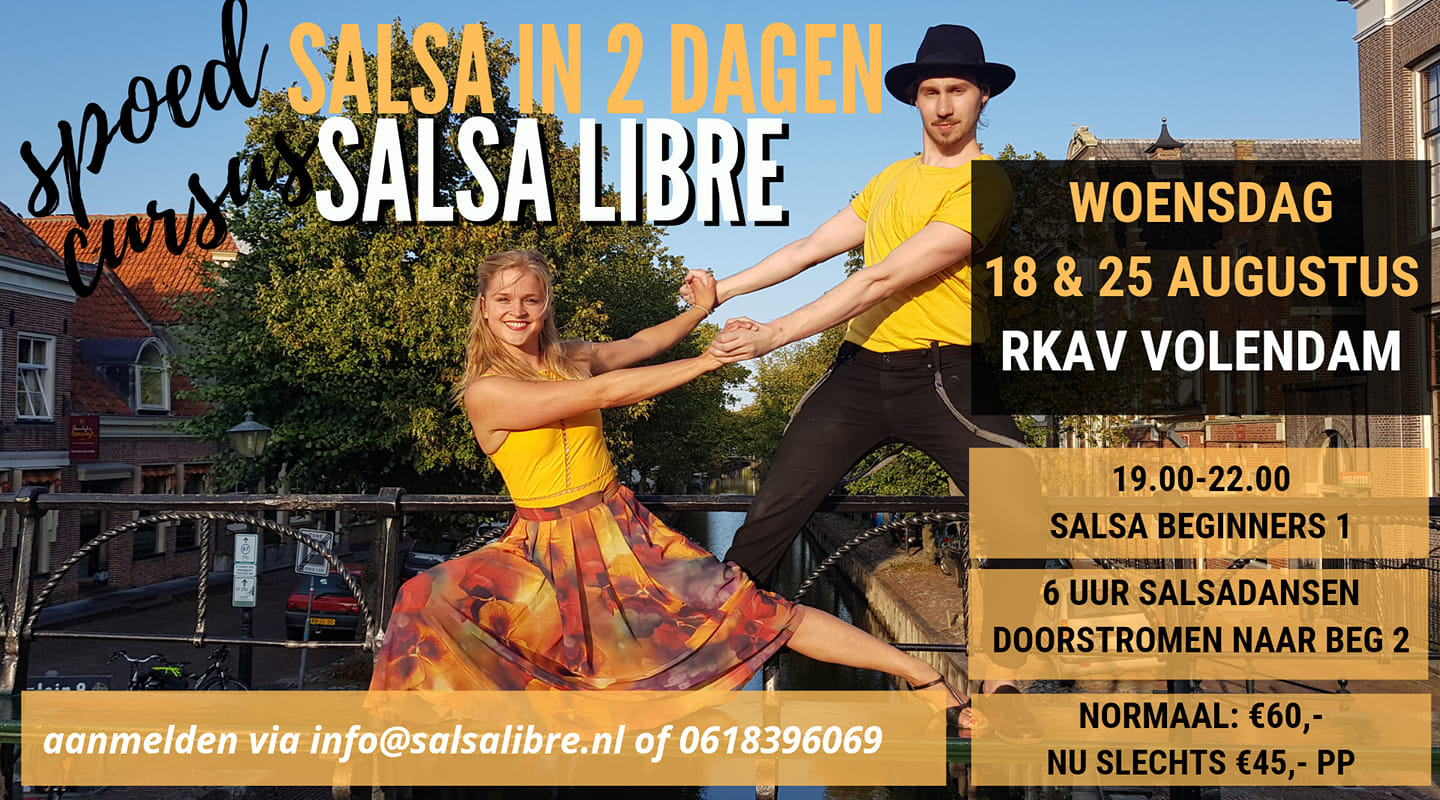 Leer Salsa in 2 dagen Bootcamps bij Salsa Libre