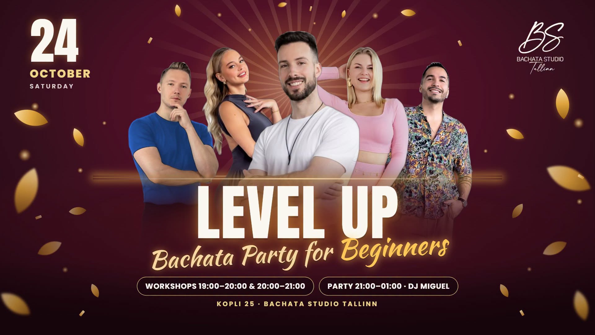 ✨LEVEL UP Bachata Party for Beginners