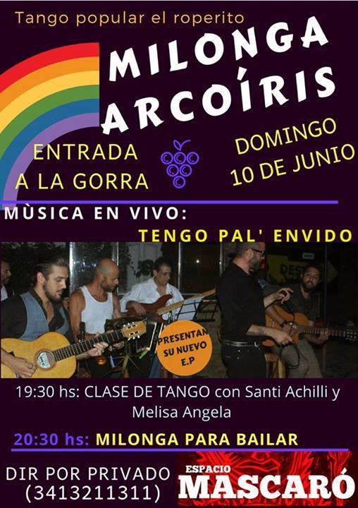 Milonga Arcoíris Tocan Tengo pal' Envido