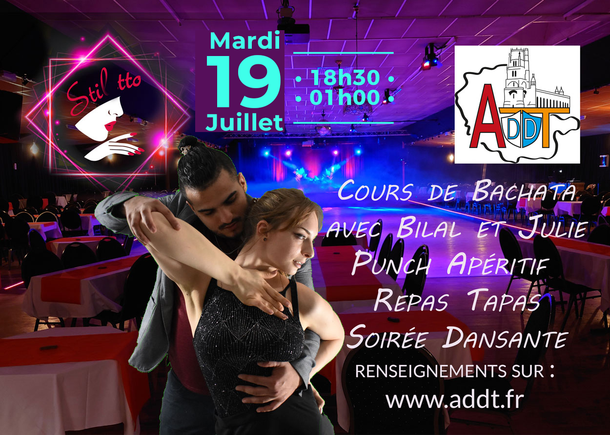 Rencontre du Réseau ADDT au STILETTO et Soirée Dansante SBKR