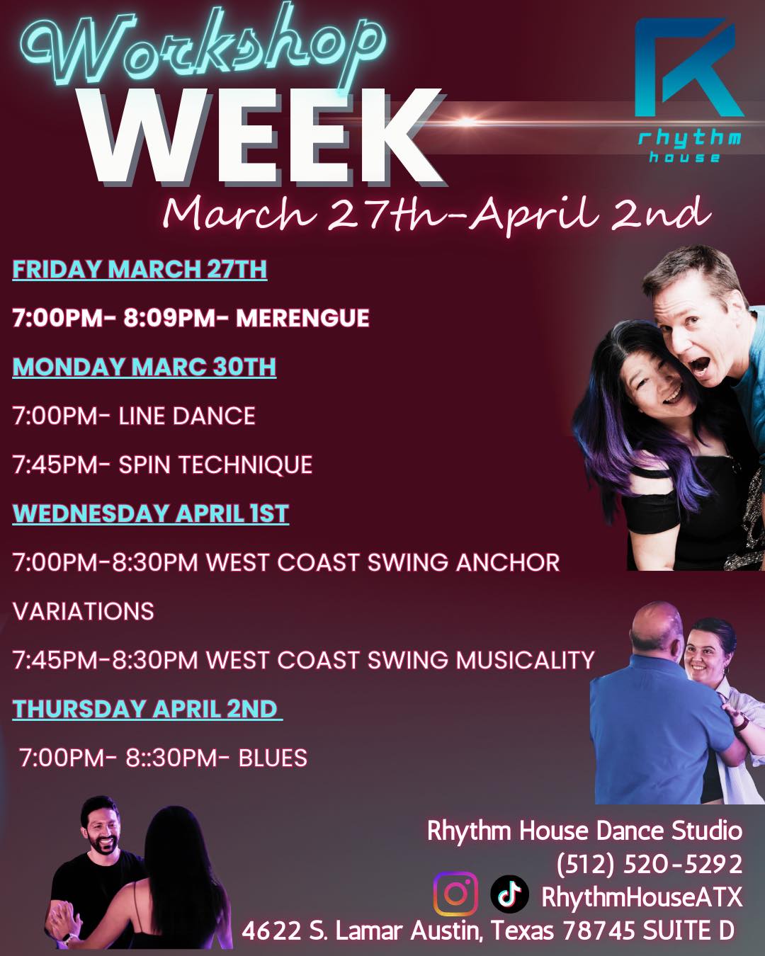 Workshop Week at Rhythm House ATX