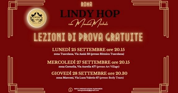 Swing Cats - ROMA Lezioni di prova GRATUITE