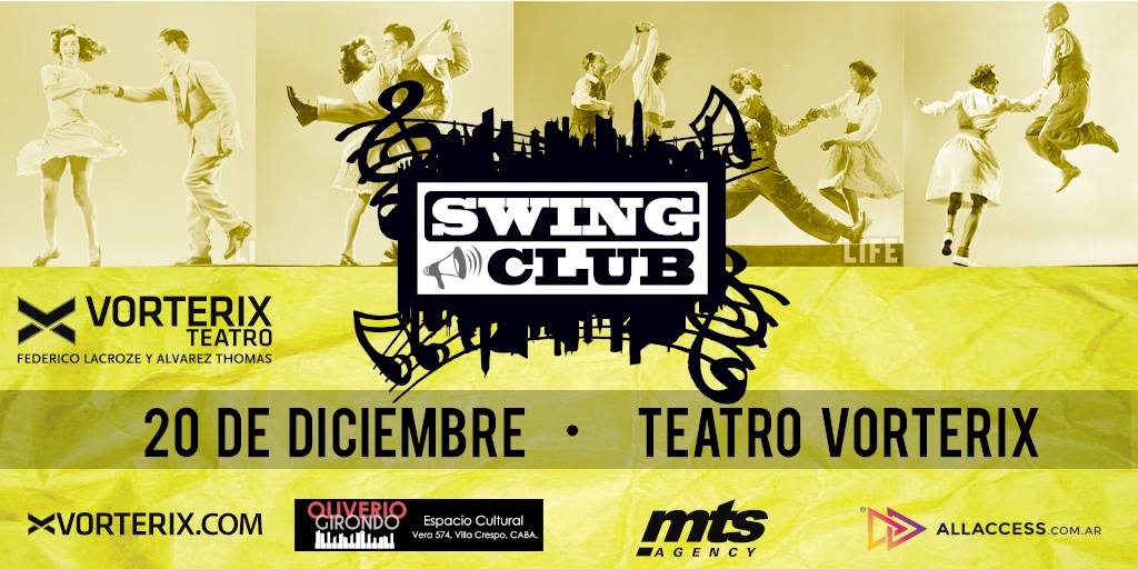 Swing Club Gold Fiesta Fin de Año