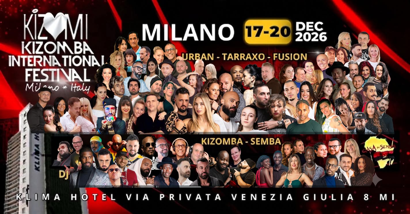 KIZMI 2026 - Kizomba Milano International Festival Official Event