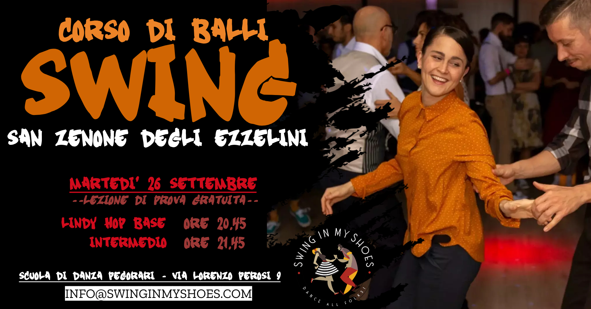 Corso di balli swing - Lindy hop lezione prova