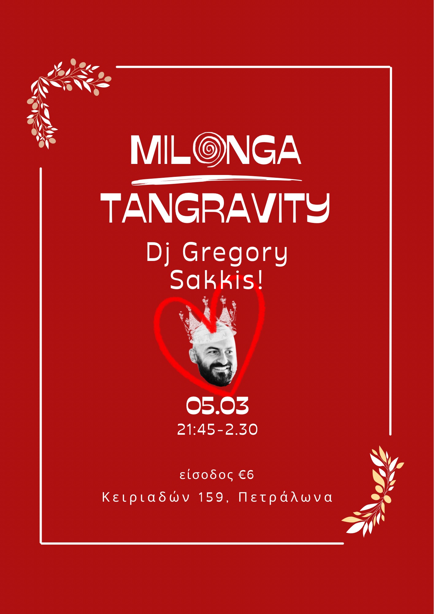 Milonga Tangravity ~ Dj Gregory Sakkis !!!