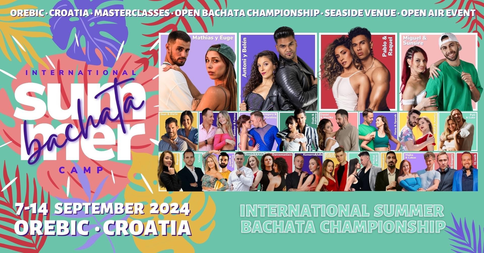 Bachata Summer Camp Croatia 2024! grupa Bachatiger