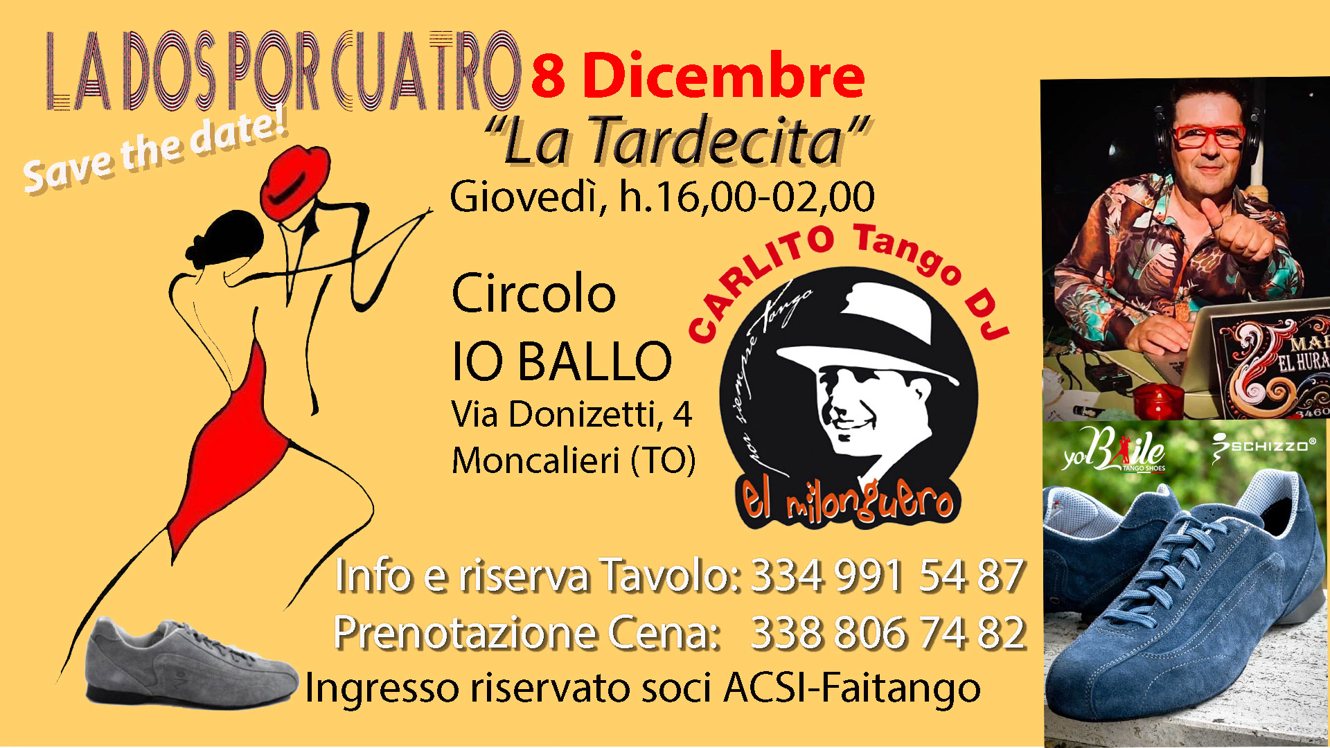 La tardecita della Dos por Cuatro