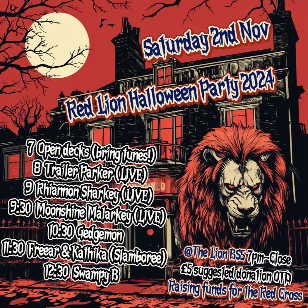 Red Lion Halloween Party THIS SAT ๐