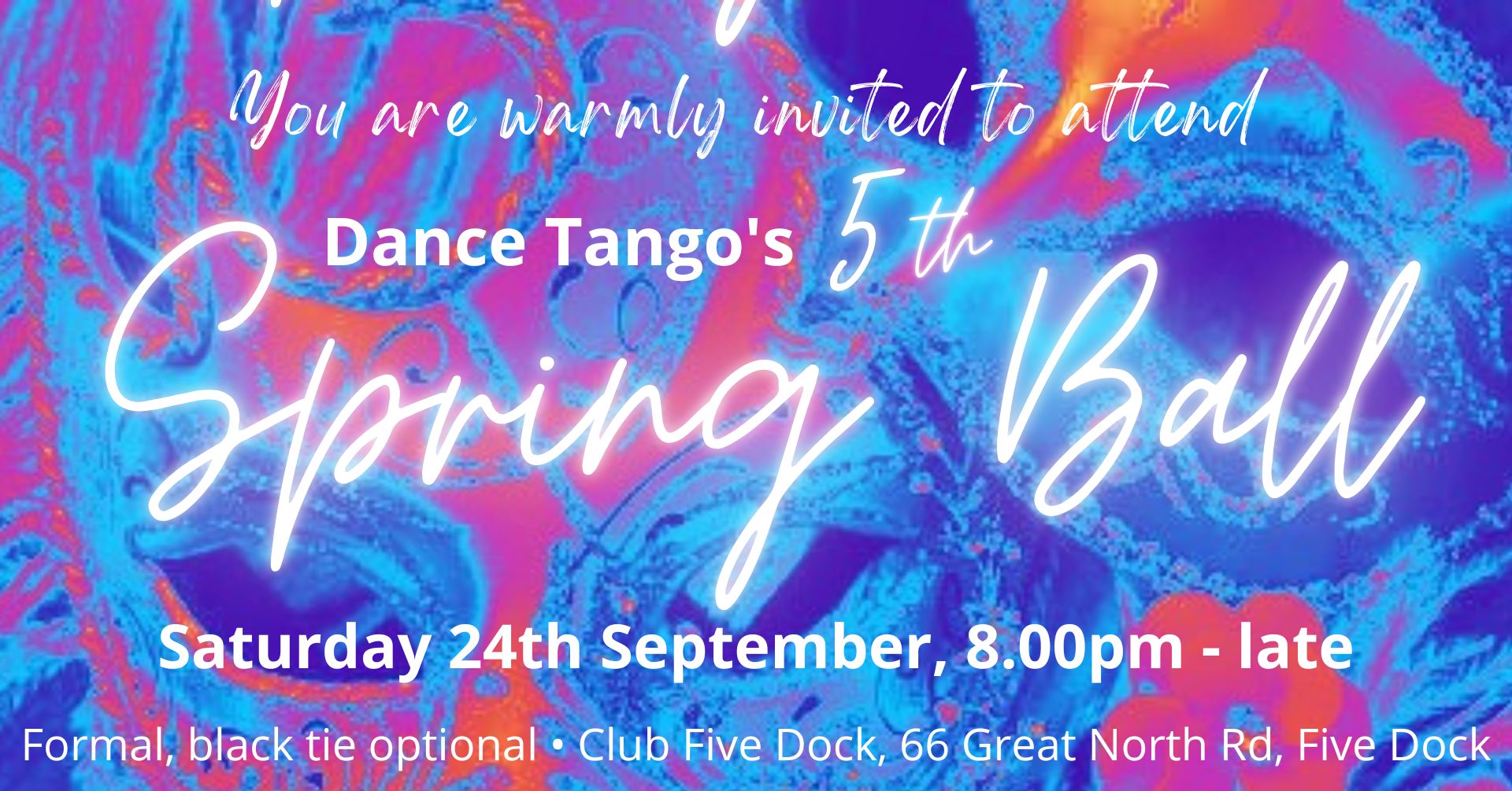 Dance Tango's 5th Spring Ball