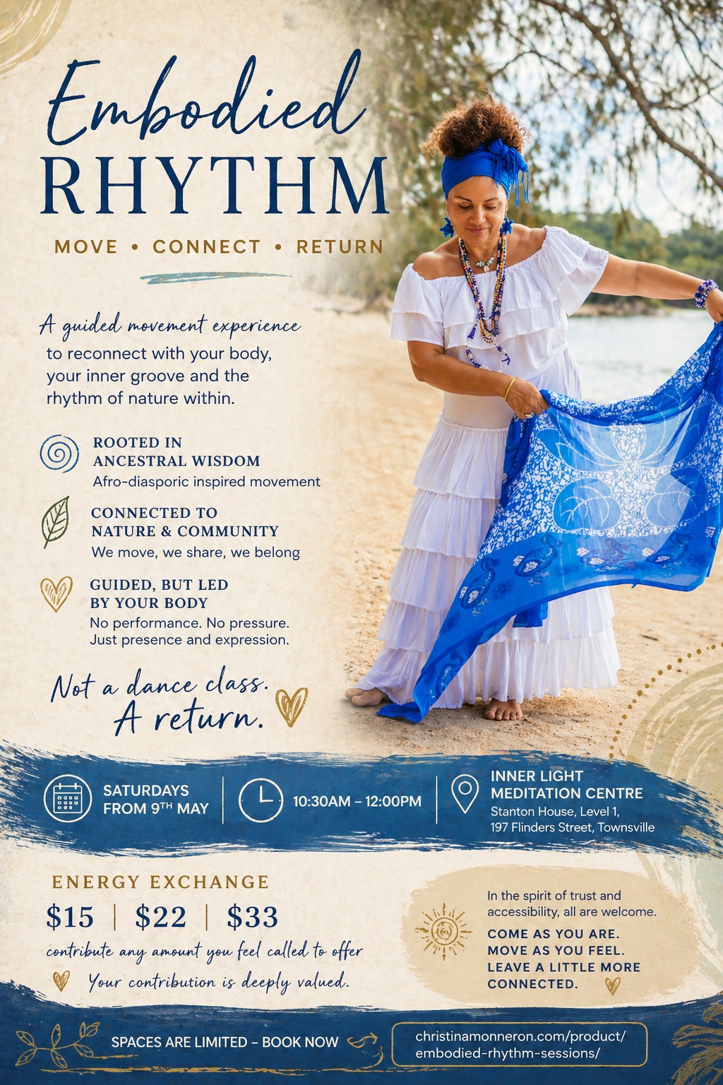 Embodied Rhythm Sessions with Christina