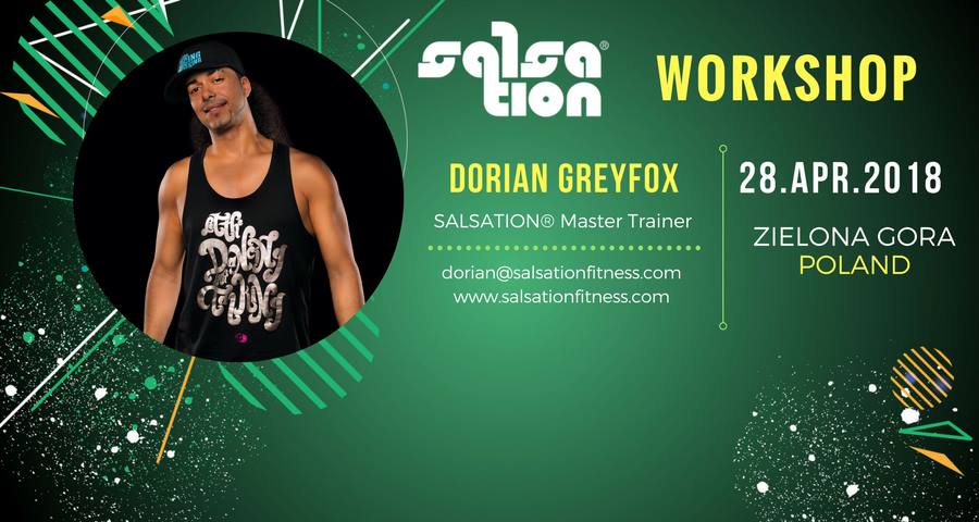 Salsation® Workshop with Dorian in Zielona Gora, Poland