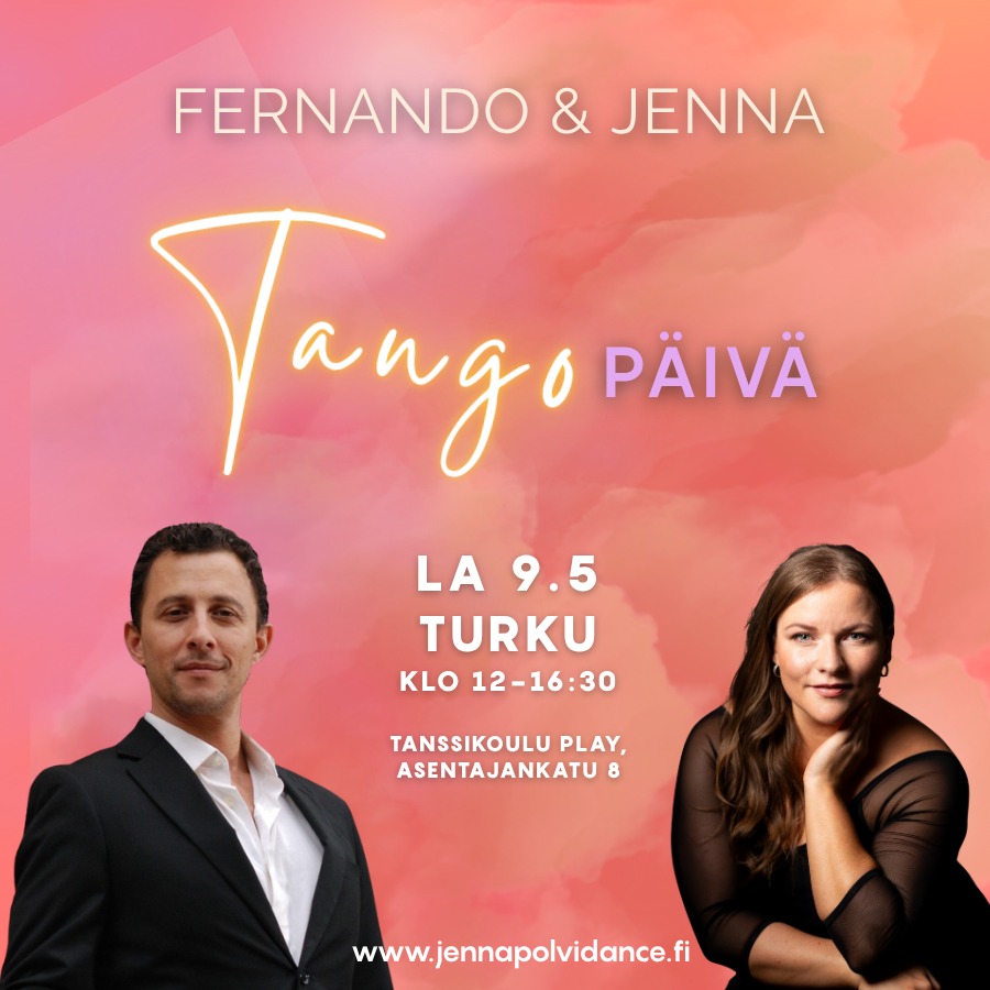 Argentiinalaisen tangon iltapäivä Turussa - Fernando & Jenna