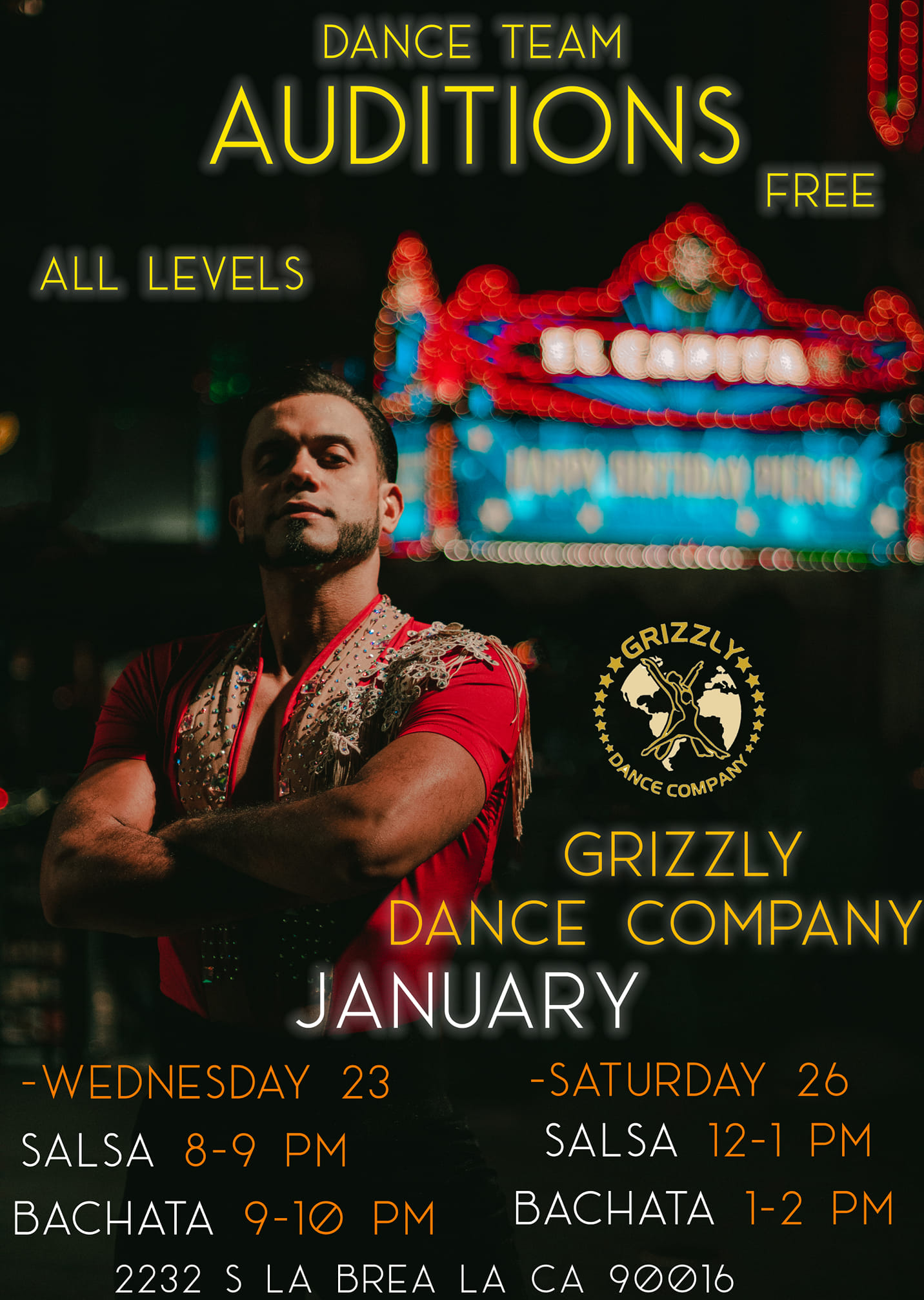 Grizzly Dance Co Auditions 2019
