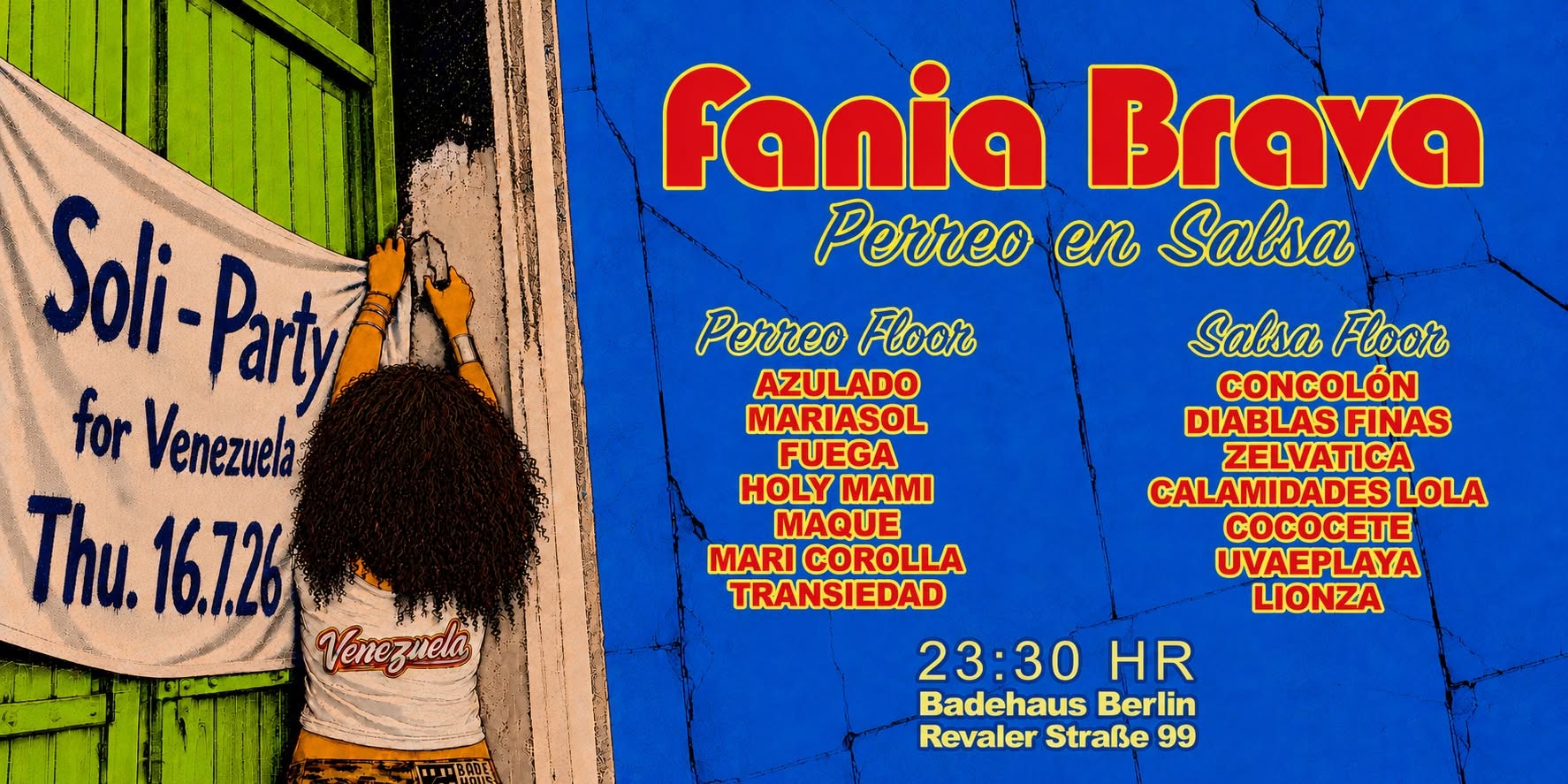 Fania Brava Soli- Party for Venezuela