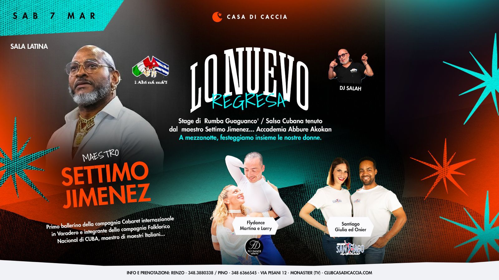 SABATO 07 MARZO_SALA LATINA