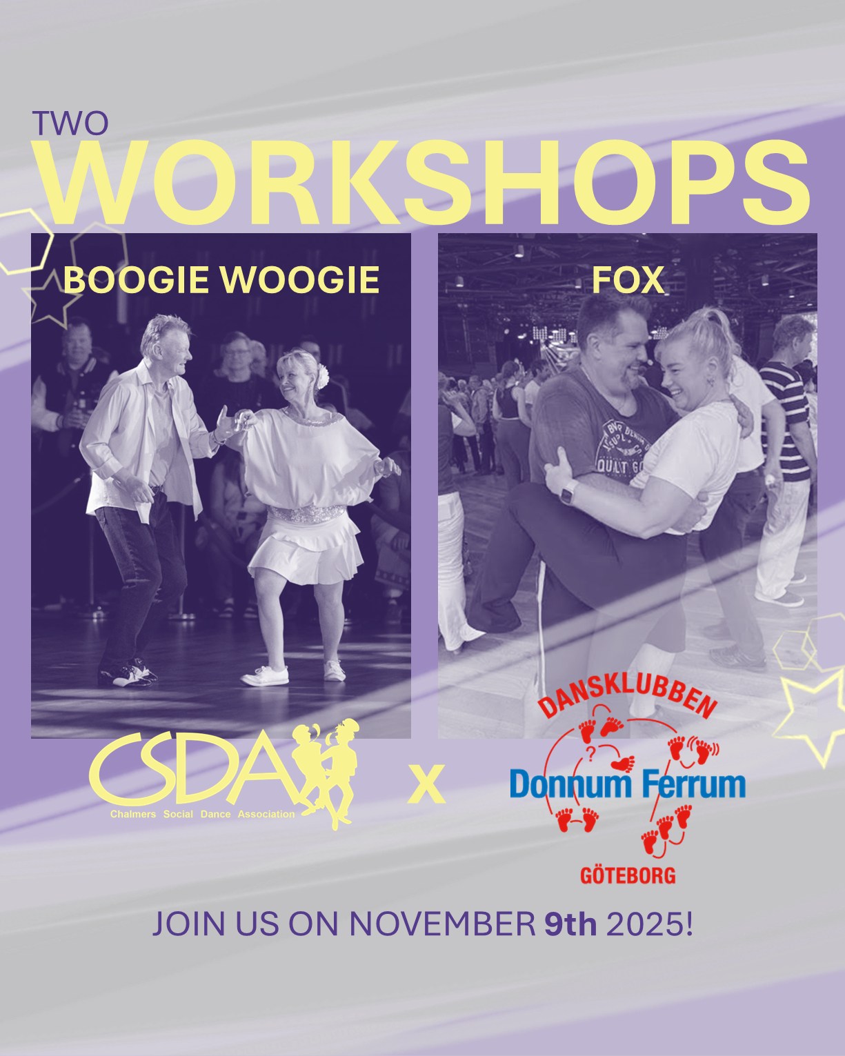Fox & Boogie Woogie Workshops with Donnum Ferrum!