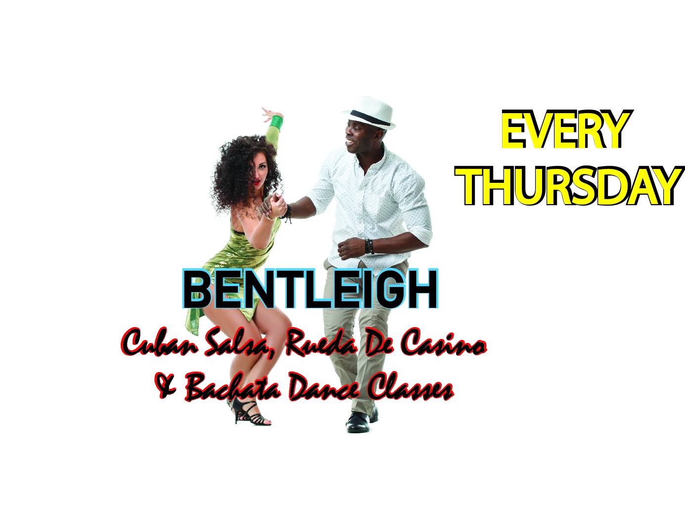 BENTLEIGH Cuban Salsa, Bachata & Rueda Dance Classes - Every Thursday