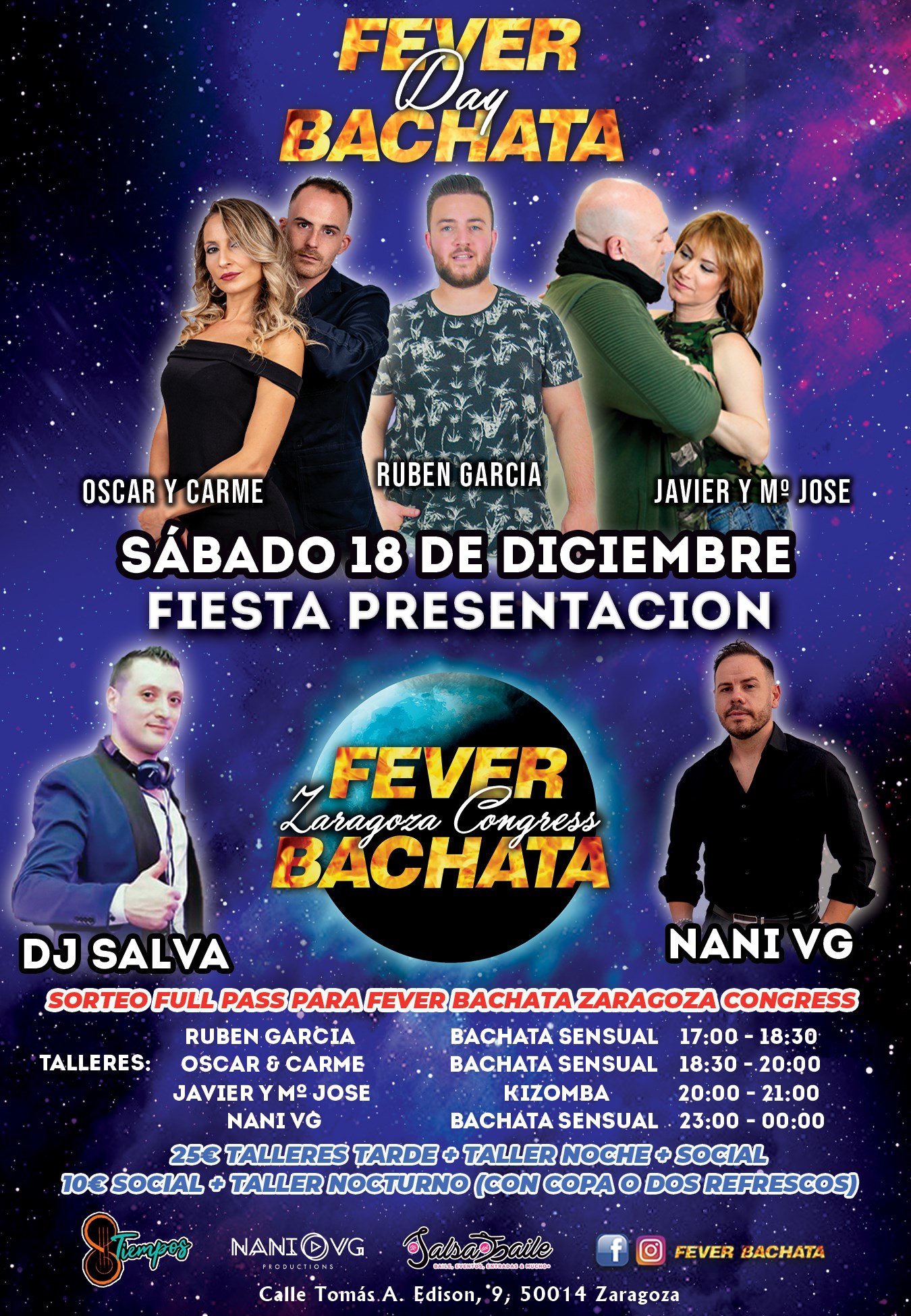 Fever Bachata Day (Zaragoza - 18 Diciembre)
