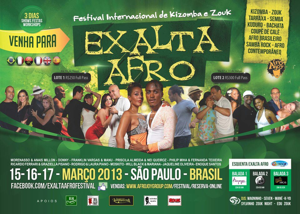 EXALTA AFRO - Festival de Kizomba e Zouk