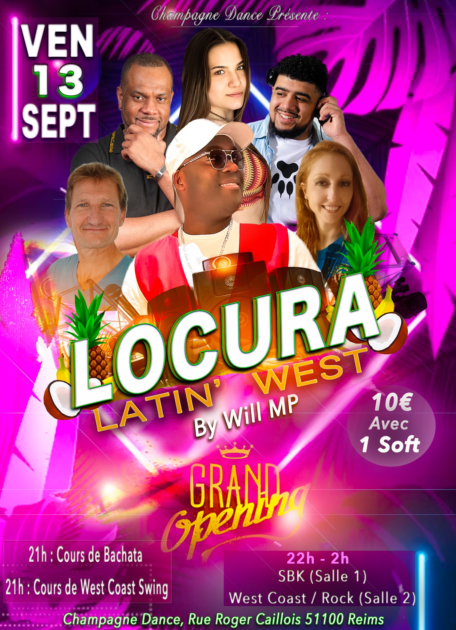 LOCURA ( Soirée d’inauguration)