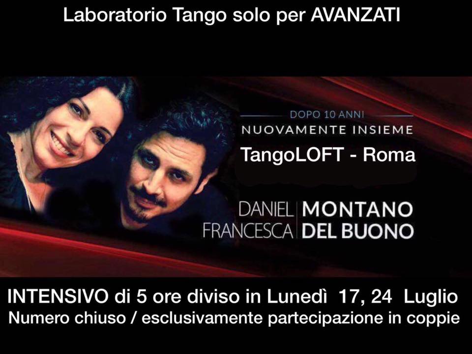 Tango avanzati - intensivo luglio
