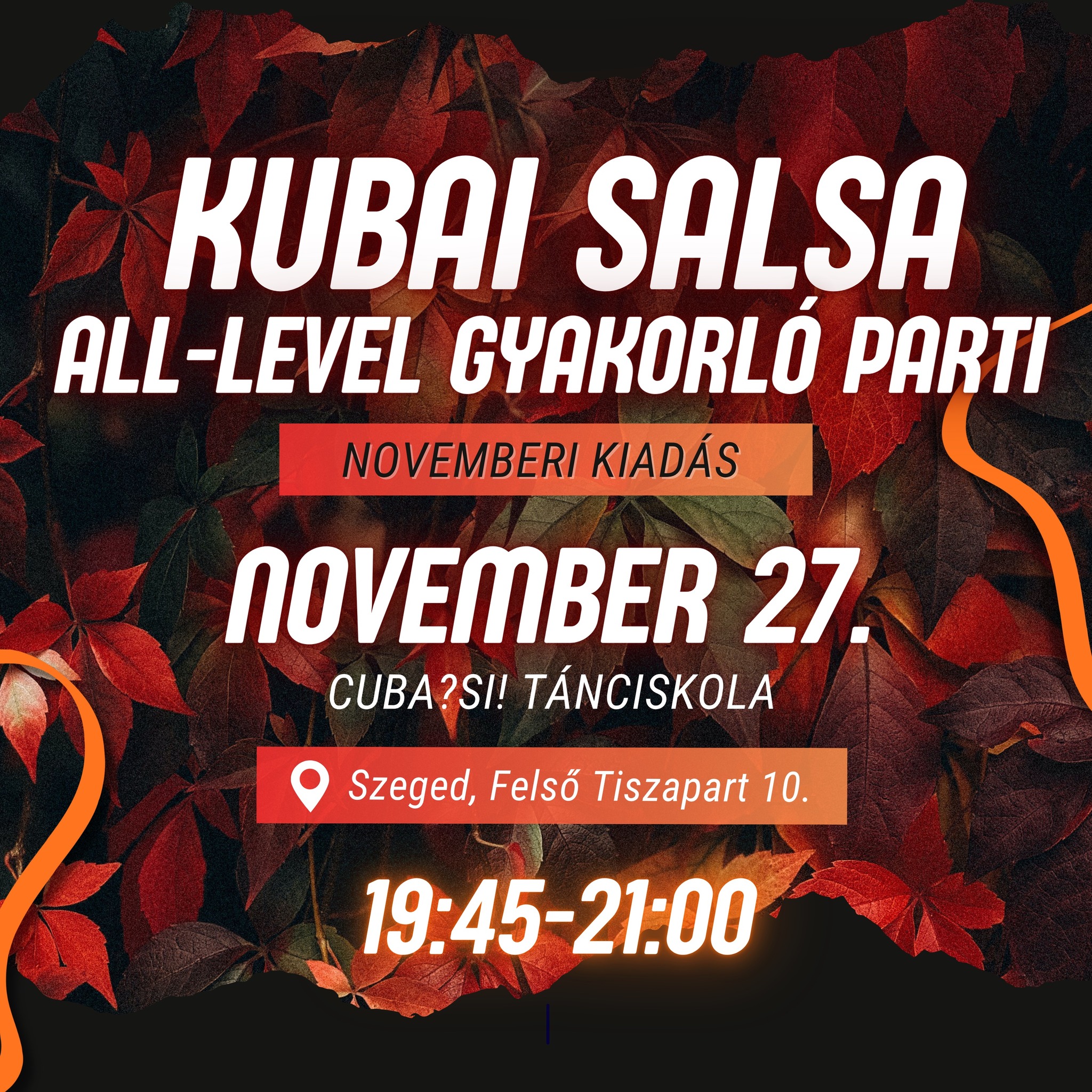 Gyakszi-parti a Cuba?Si!-vel!