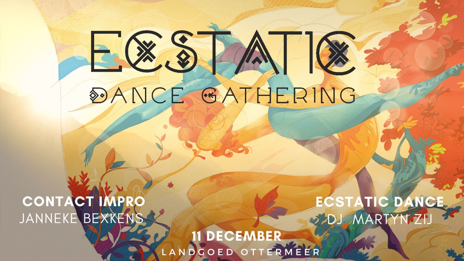 Ecstatic Dance Gathering 11 december: contactimpro & DJ Martyn Zij