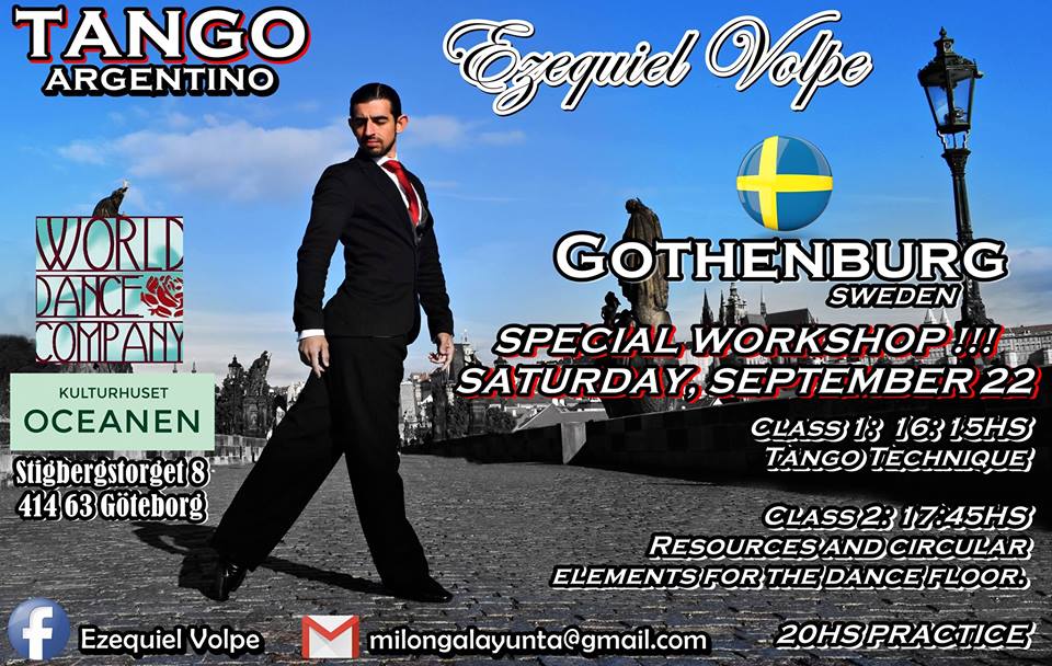 Milonga Oriental med Ezequiel Volpe!!