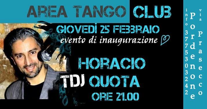 Inaugurazione con Horacio Quota