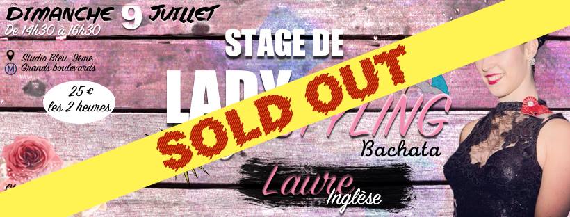 ★ STAGE de Lady Styling Bachata avec Laure Inglèse - 9 Juillet