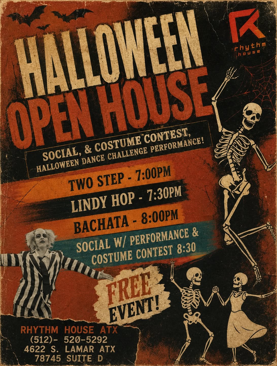 Halloween Open House, Social, Performance & costume contest!