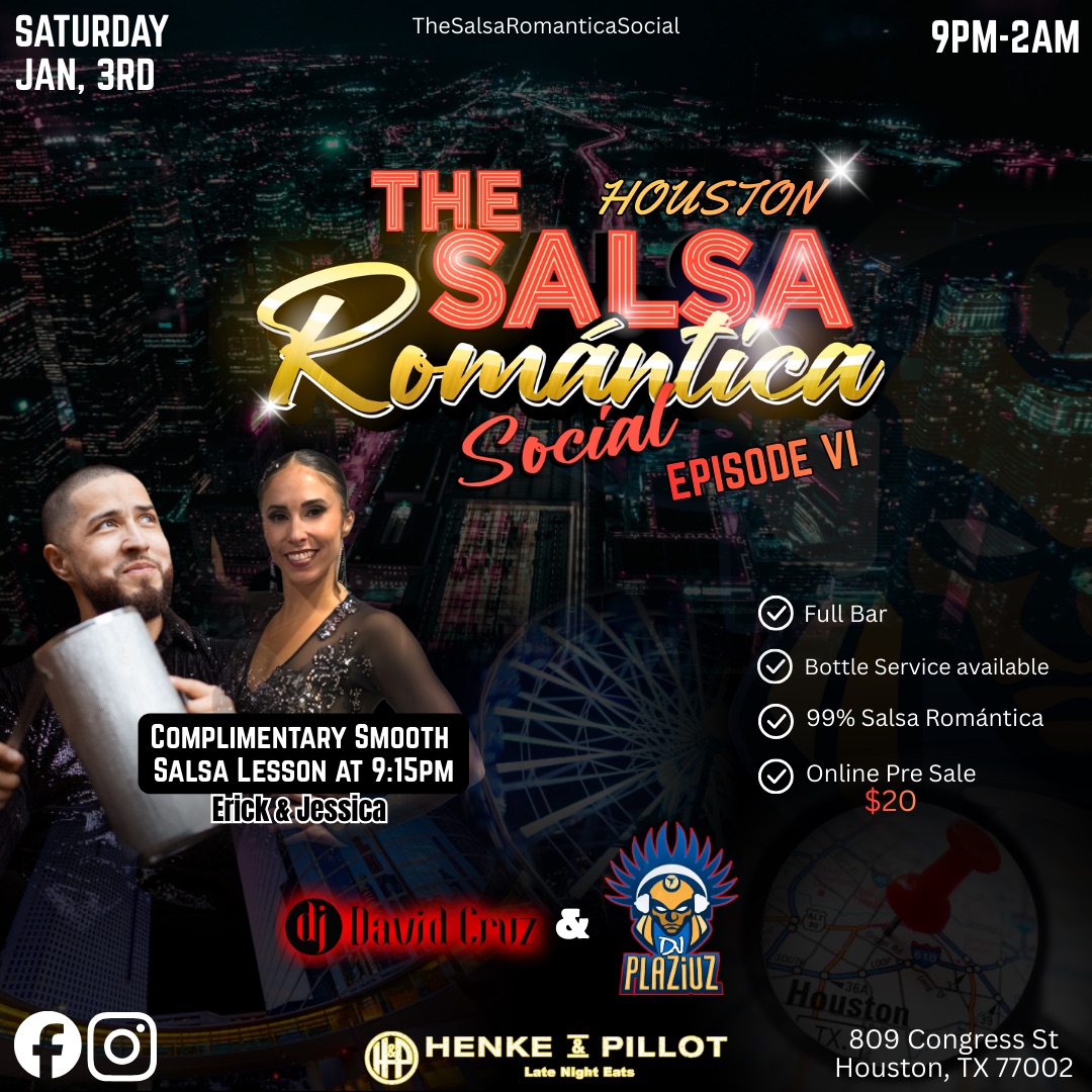 The Salsa Romántica Social- EPISODE VI Houston