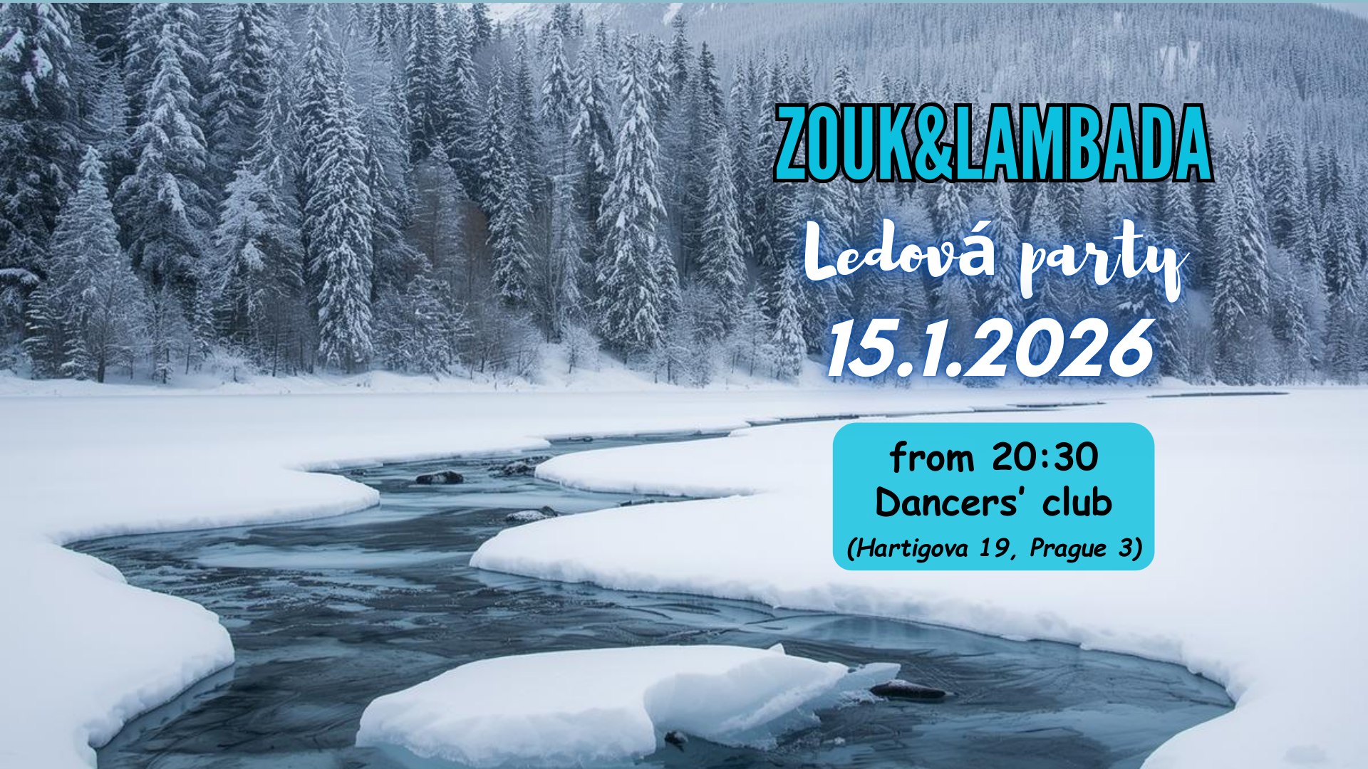Ledová ZOUK a LAMBADA párty v DC