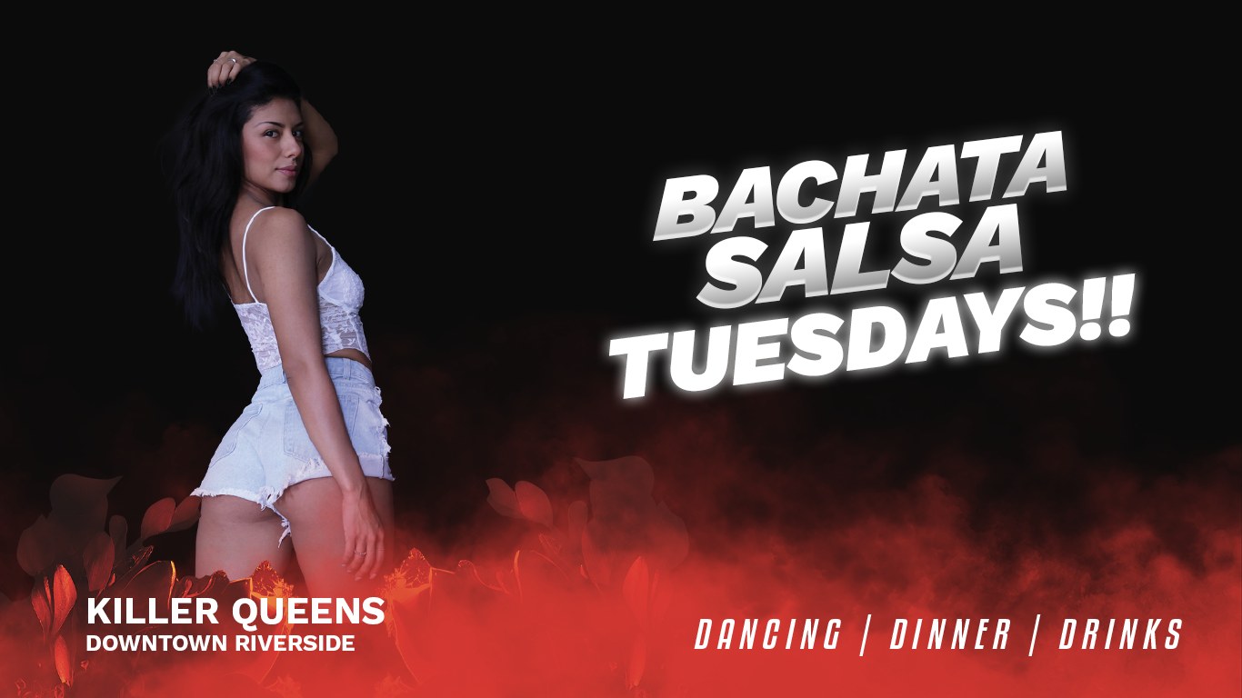 Maria Maldonado at Bachata Salsa TUESDAYS at Killer Queens Downtown Riverside