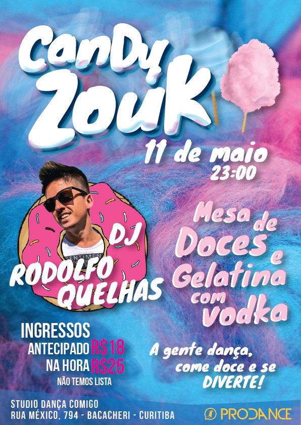 CANDY ZOUK Festa, doce e dança!