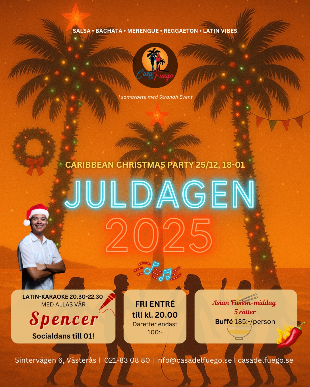 JULDAGEN 2025 đȘ© Latin-Karaoke đđŸ DJ SPENCER
