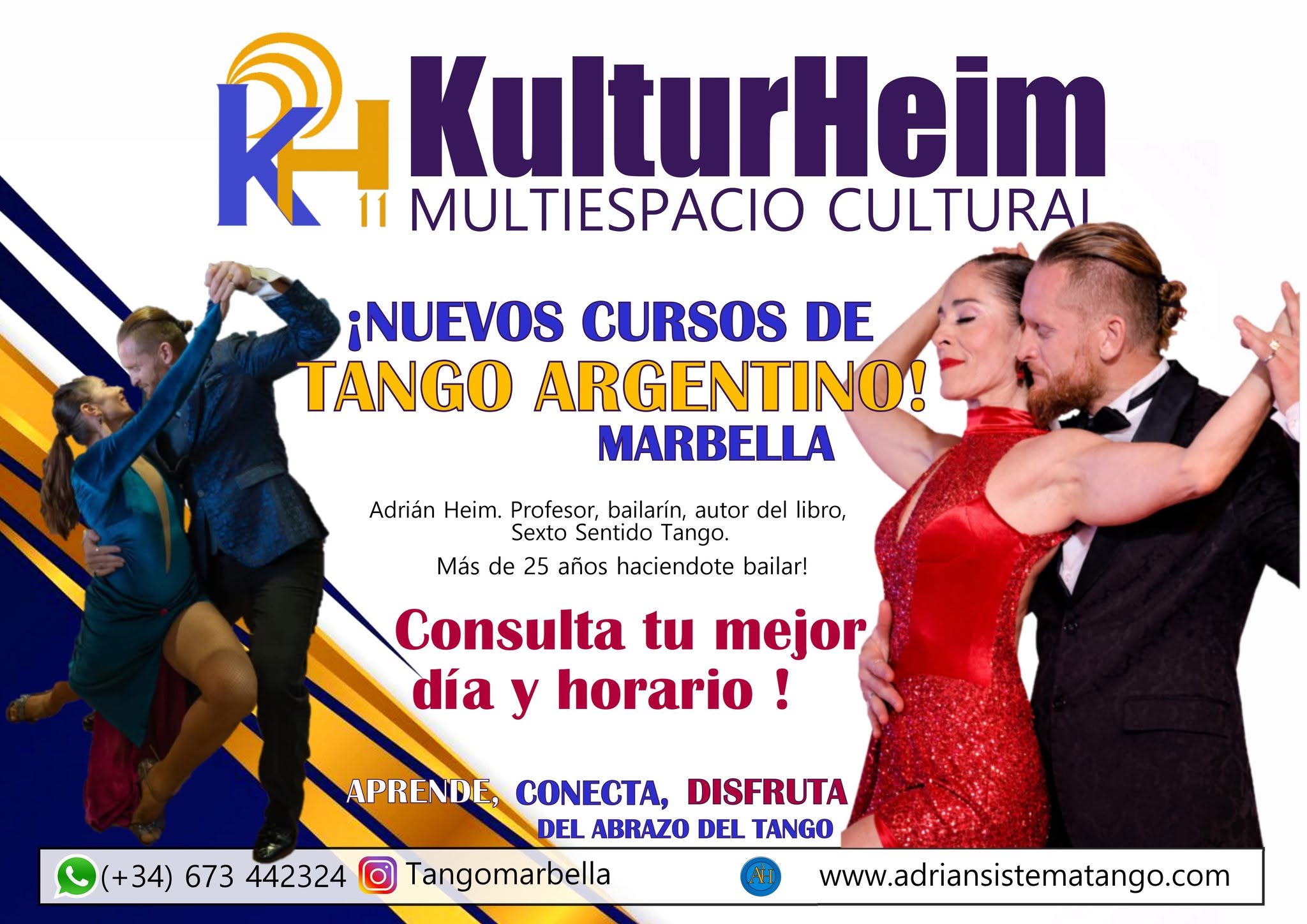 NEW EXPERIENCE. Learn Tango. Level one.