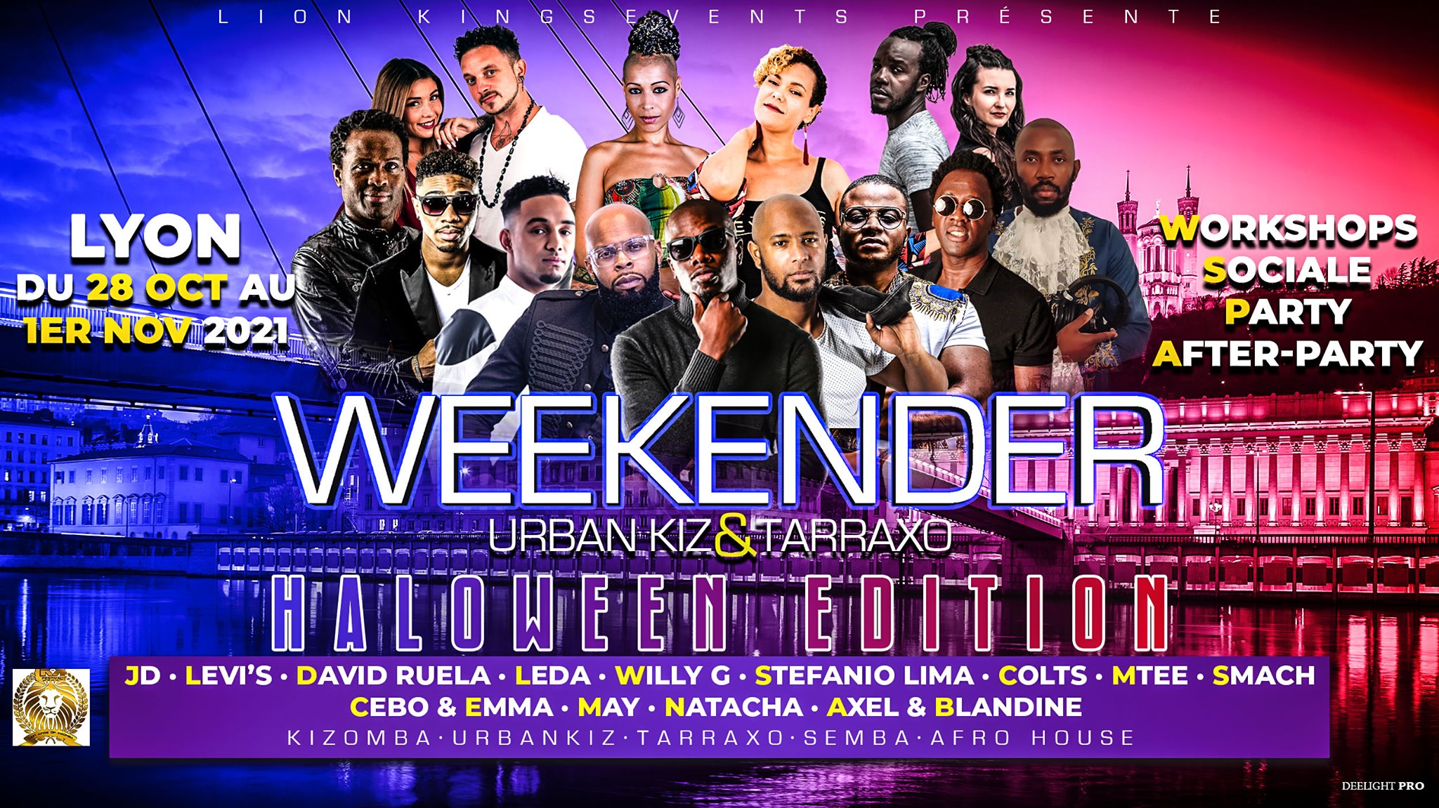 Weekender Urban kiz & Tarraxo Halloween Edition