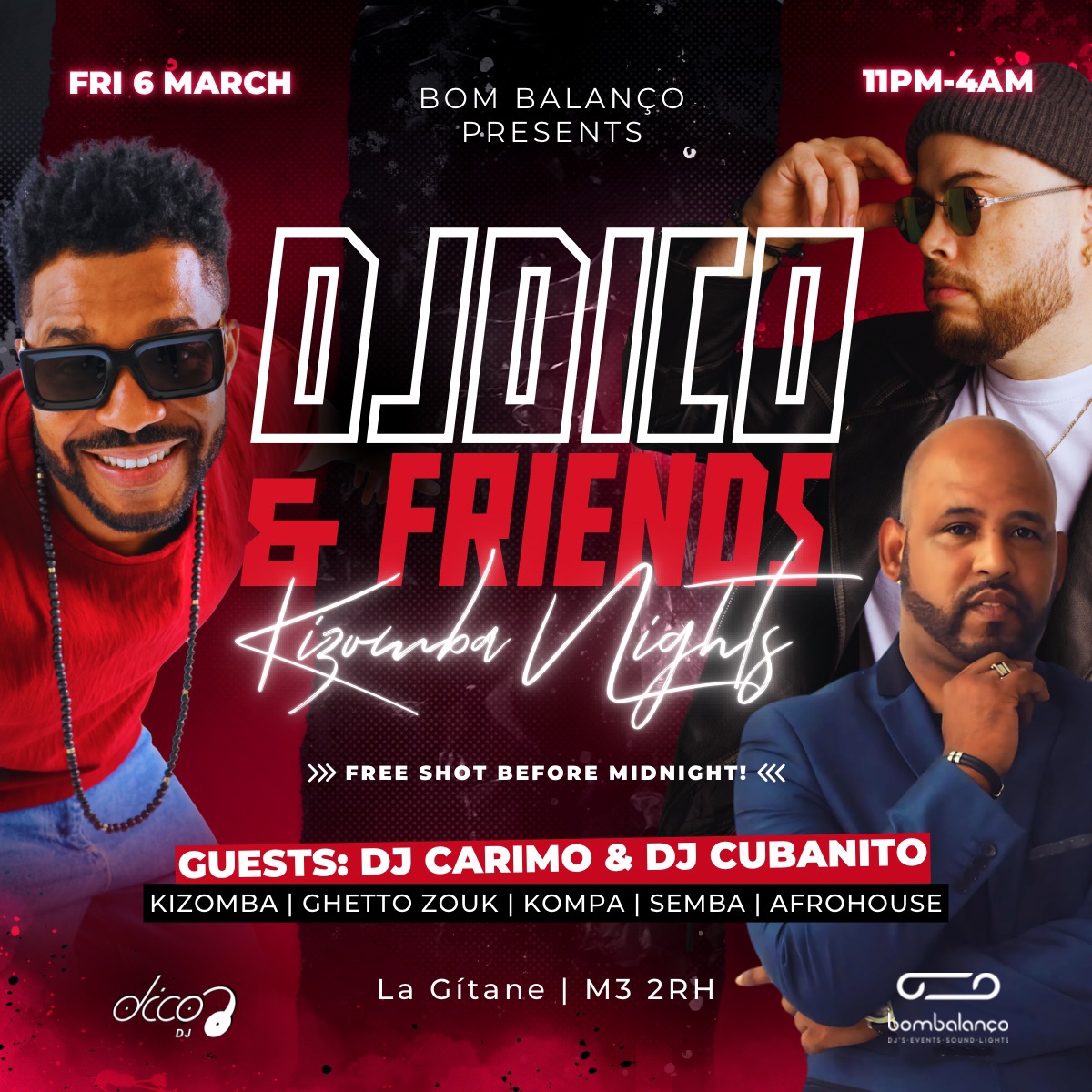 DJ DICO & FRIENDS KIZOMBA NIGHTS