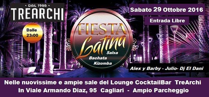 La Noche Latina Sabato 29 al Lounge Bar TreArchi