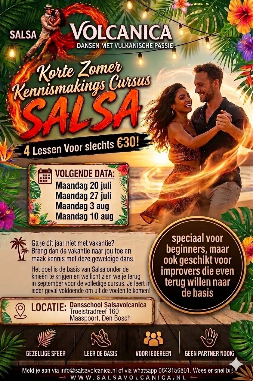 Korte kennismakingscursus Salsa