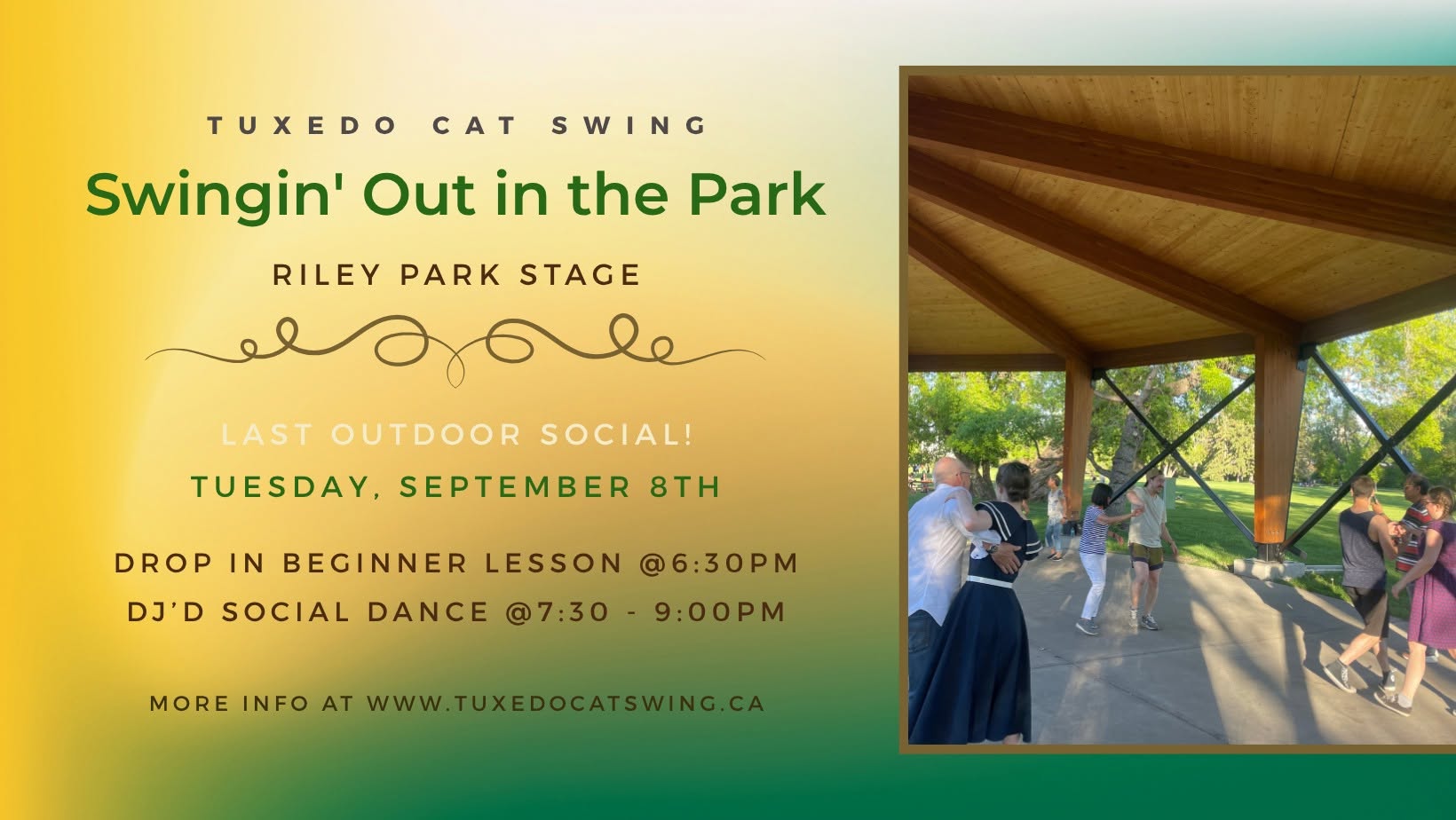 Swingin' Out in the Park - Outdoor Swing Dance Lesson & Social