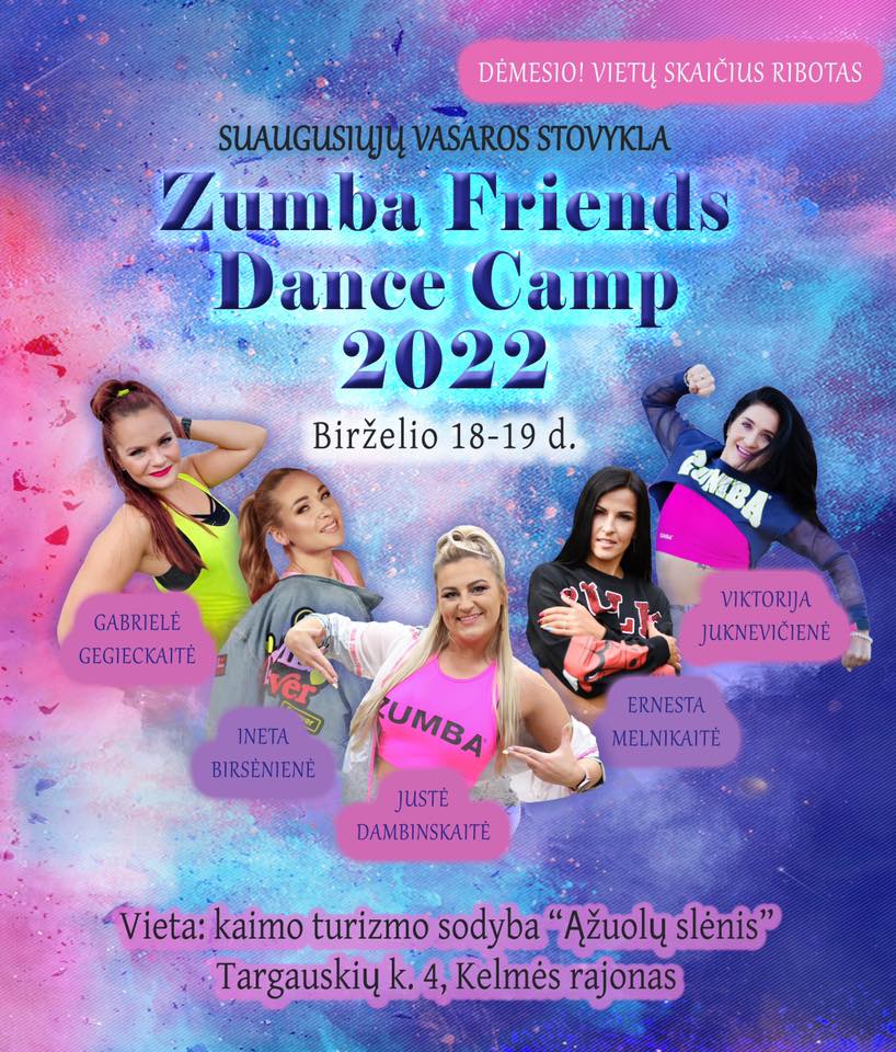 Zumba Friends Dance Camp 2022