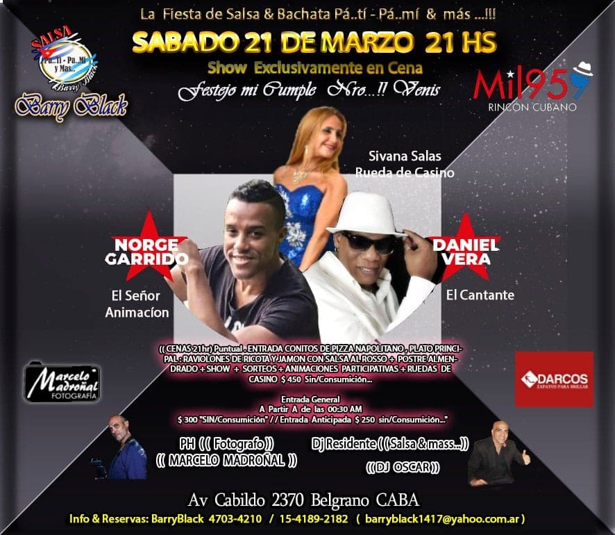 La Fiesta de Salsa Pá tí Pá mí BarryBlack