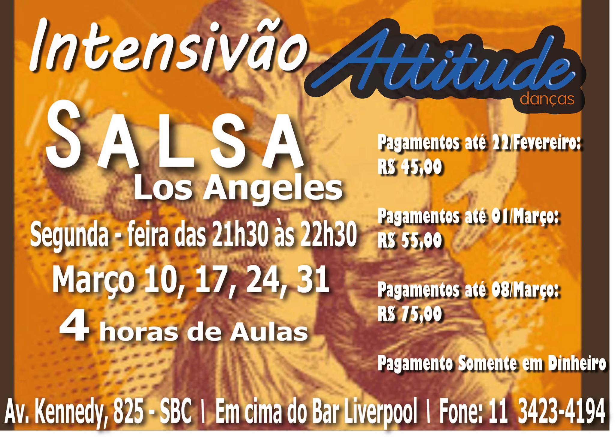 Intensivâo de Salsa estilo Los Angeles